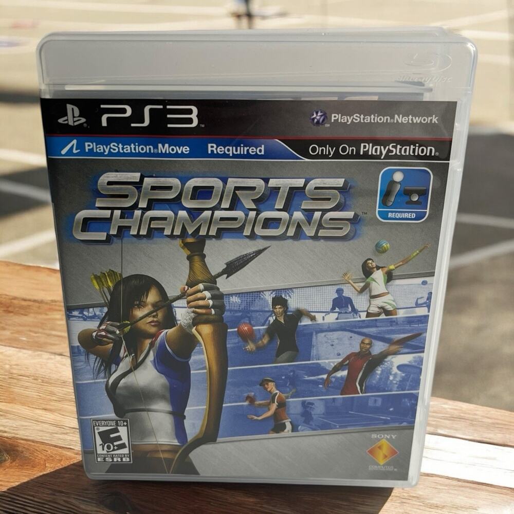 Sports Champions PS3 Video‎ Game PlayStation 3 PS3 Complete CIB Sport